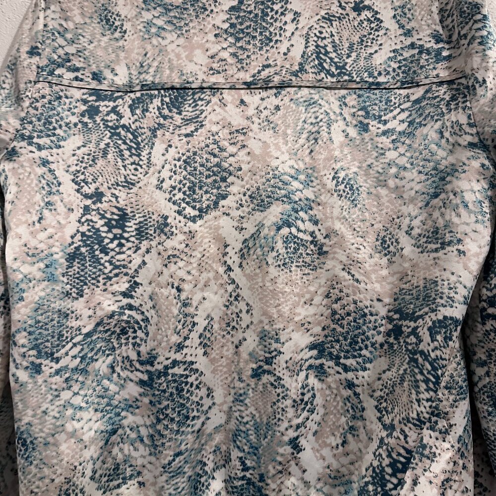 Tart Collections Python Print Zip Jacket Size S C… - image 7